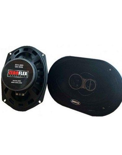 Zeroflex   6x9" 3-Way Coaxial Car Speaker 120W RMS EFX693 (Pair) - Default - Brand New