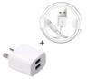 9eight5 Charger Cable (1m) & Wall Plug for iPhone (NZ / AU) - White