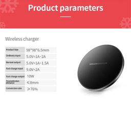 Refurbished 9eight5 Fast Charge Qi Wireless Charger Pad (10W) - Reebelo New Zealand