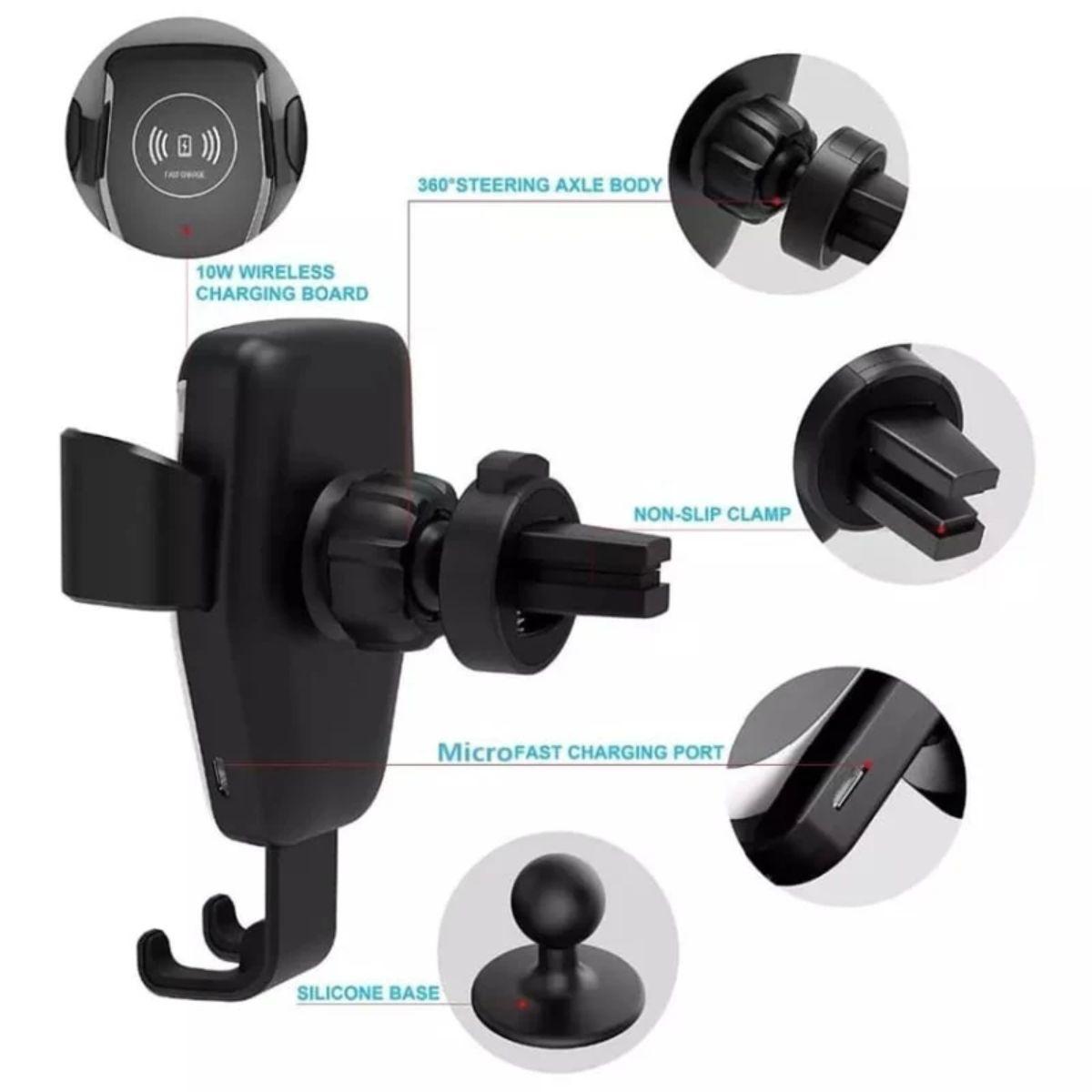 Refurbished 9eight5 Phone Holder & Wireless Charger - Reebelo New Zealand