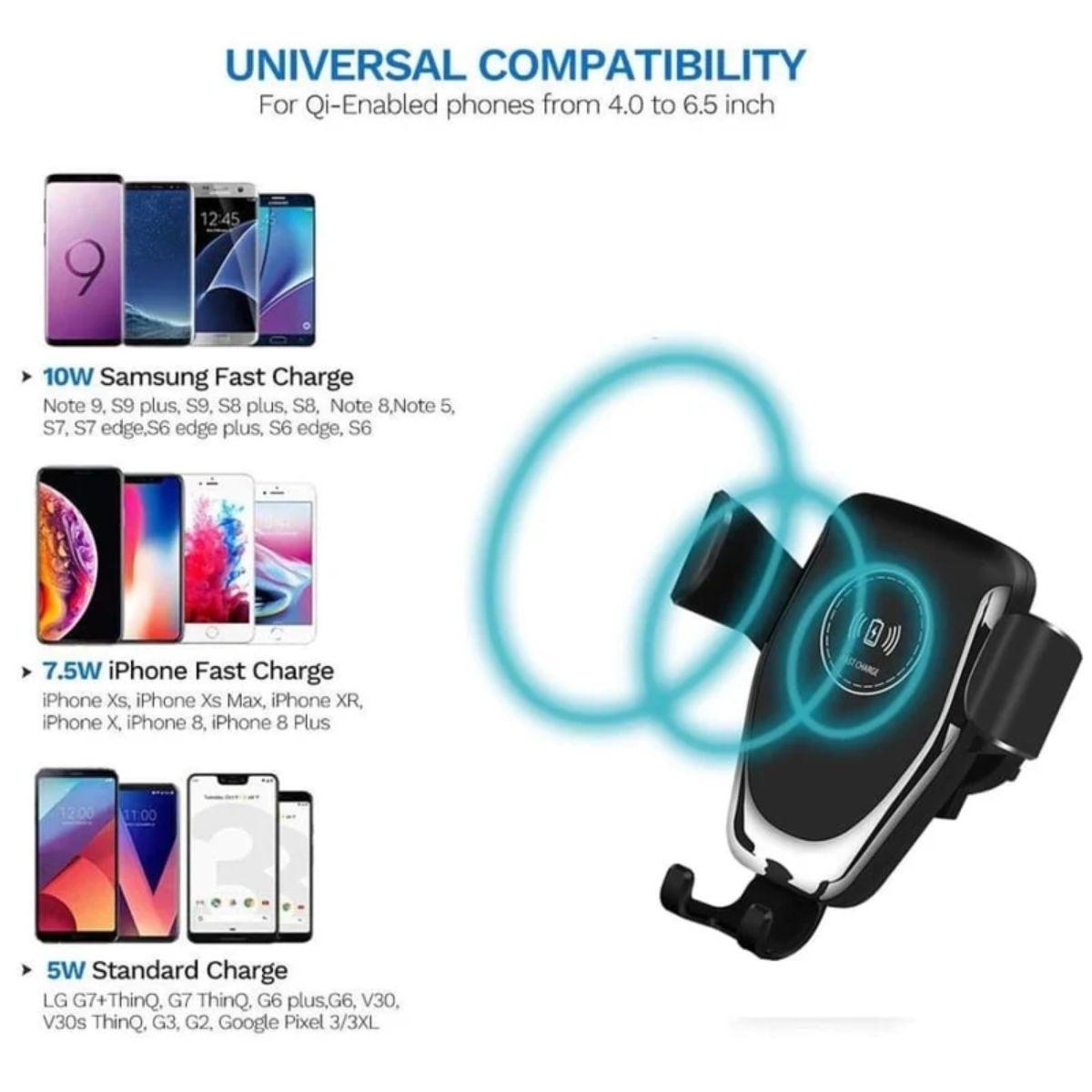 Refurbished 9eight5 Phone Holder & Wireless Charger - Reebelo New Zealand