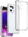 9eight5 Silicone Phone Case for OPPO Find X5 Pro - Clear