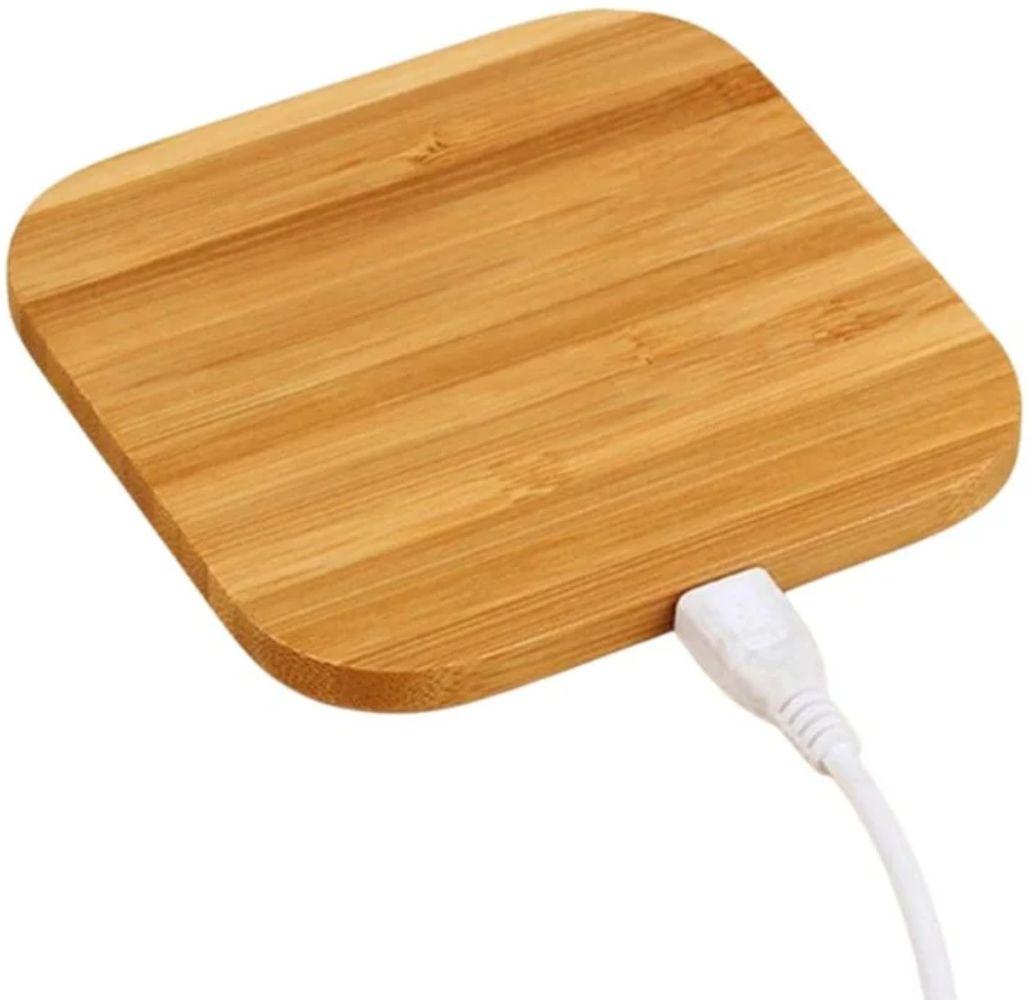 Refurbished 9eight5 Wood-Design Wireless Charger Pad (5W) - Reebelo New Zealand