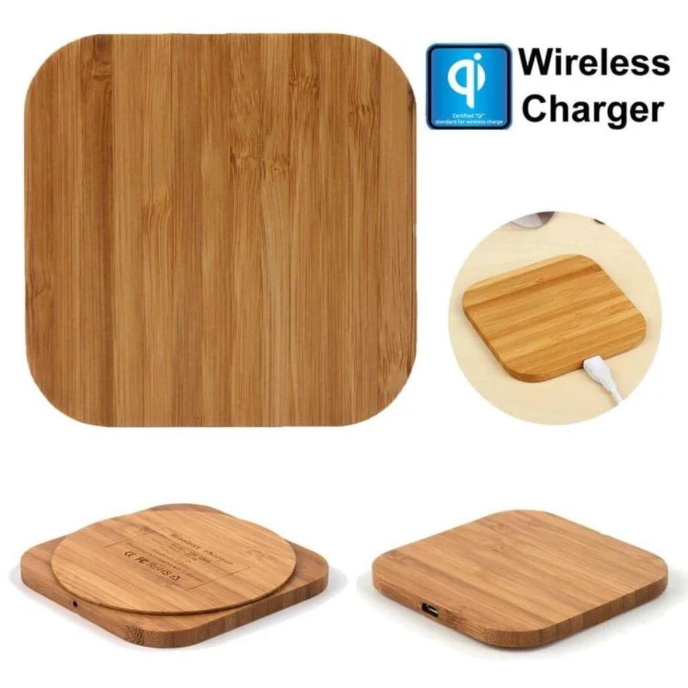 Refurbished 9eight5 Wood-Design Wireless Charger Pad (5W) - Reebelo New Zealand