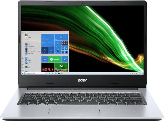 Acer Aspire 1 A114-33 Laptop 14" Intel Celeron N4500 1.1GHz in Pure Silver