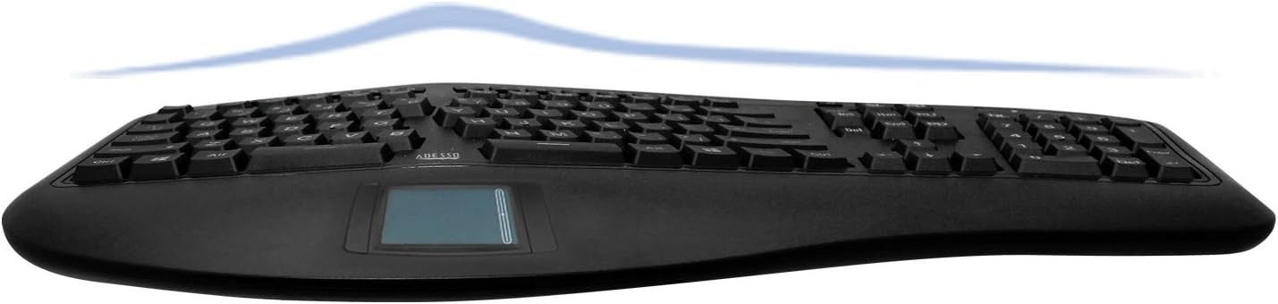 Adesso Adesso AKB-450UB Ergonomic Touchpad Keyboard