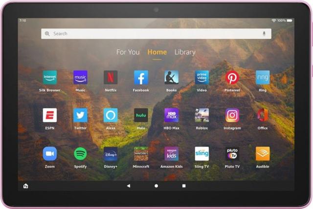 Amazon Fire HD 10 Tablet (2021) in Lavender in Brand New condition