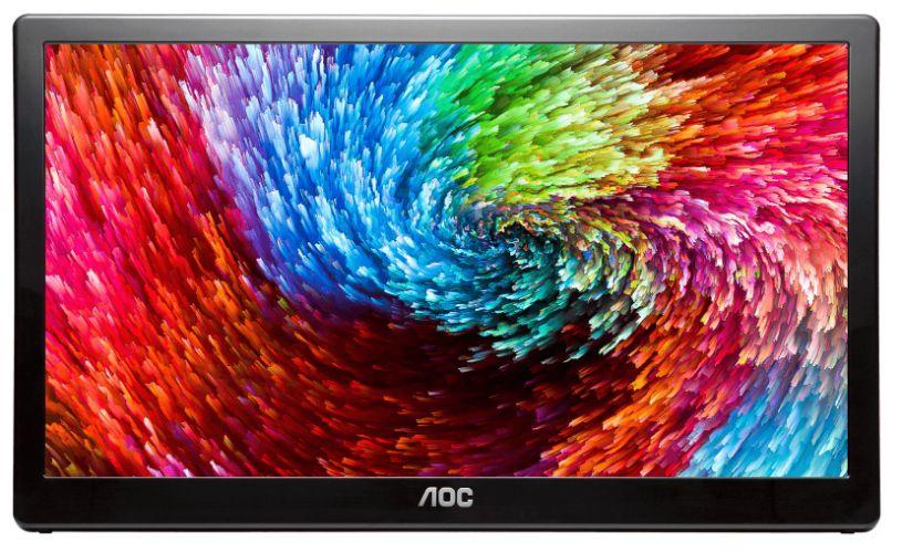 AOC E1659FWU 15.6" Portable LED Monitor