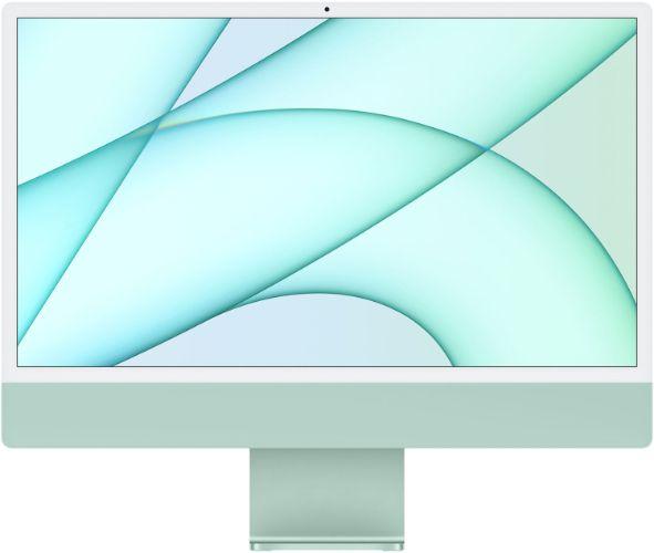 Apple  iMac 2021 M1 (Four ports) 24" - Apple M1 chip 8-core CPU - 512GB - Green - 8GB RAM - 24 Inch - Excellent