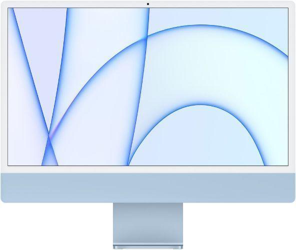 Apple  iMac 2021 M1 (Two ports) 24" - Apple M1 chip 8-core CPU - 1TB - Blue - 16GB RAM - 24 Inch - Excellent