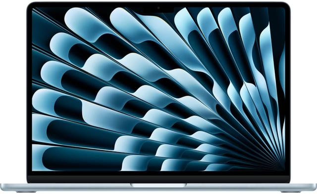 MacBook Air (2025) 13.6-inch Apple M4 Chip: 10-Core CPU/8-Core GPU in Sky Blue in Premium condition