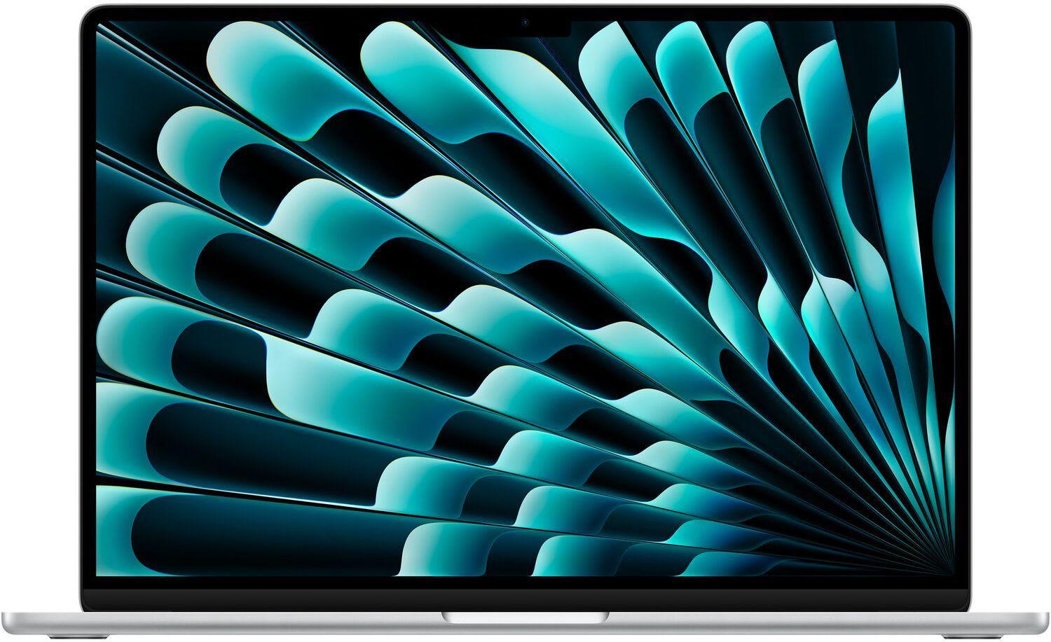 Apple MacBook Air 2024 - Apple M3 Chip: 8-Core CPU/10-Core GPU - 512GB - Silver - 16GB RAM - 13.6 Inch - Excellent