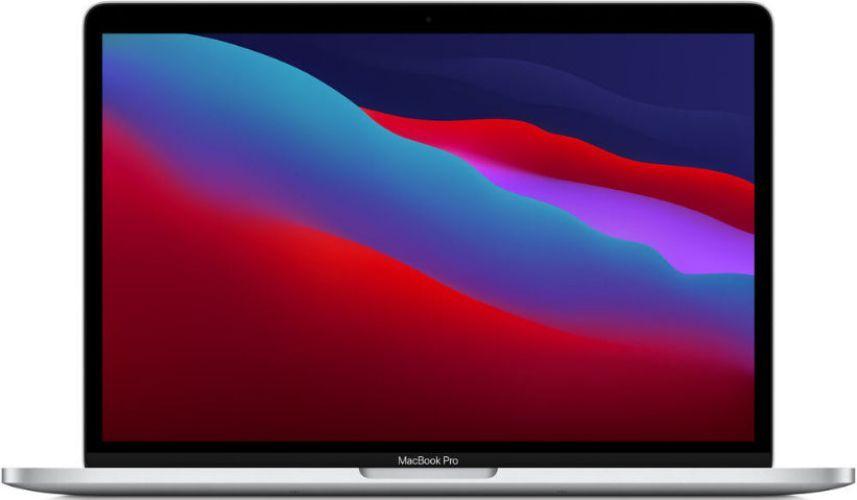 Apple MacBook Pro 2020 - Apple M1 Chip: 8-Core CPU/8-Core GPU - 256GB - Silver - 8GB RAM - Excellent - 2 Thunderbolts - Touchbar