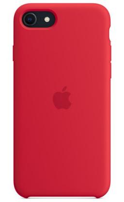 Apple Silicone Case for iPhone SE - Red