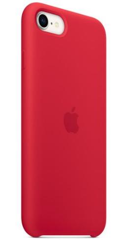 Apple Silicone Case for iPhone SE - Red