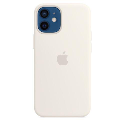 Apple  Silicone Phone Case for iPhone 12 Mini - White - Brand New