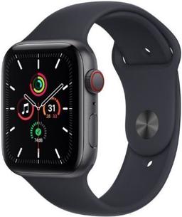 Apple Watch SE 1st Gen (2020) (GPS) - 32GB - 44mm - Space Grey Aluminum Case with Midnight Rubber Sport Band