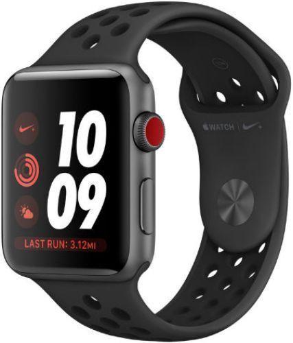 Apple Watch Series 3 (GPS) - 16GB - 38mm - Space Grey Nike (Aluminum) Case with Anthracite/Black Rubber Nike Sport Band