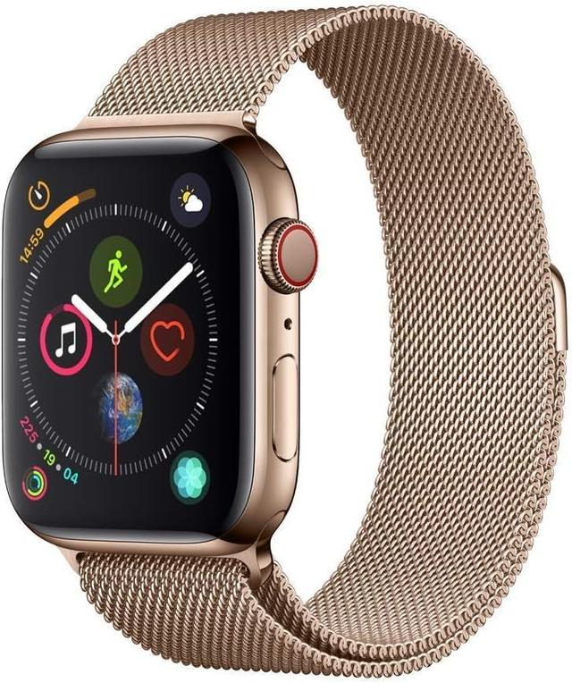 Apple Watch Series 4 Stainless Steel 40mm in Gold in Pristine condition