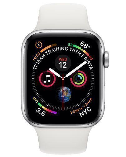 Apple Watch Series 4 Aluminum 44mm in Silver in Good condition