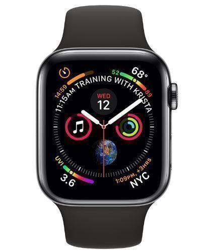 Apple Watch Series 4 Stainless Steel 40mm in Space Black in Excellent condition