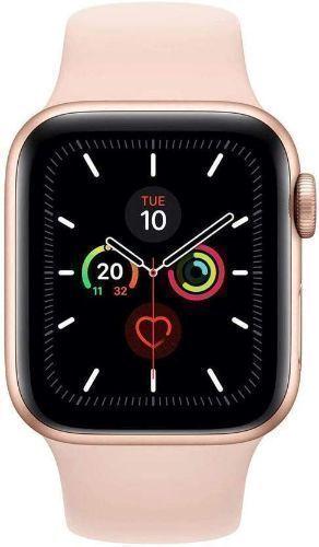 Apple Watch Series 5 Aluminum 44mm in Gold in Premium condition