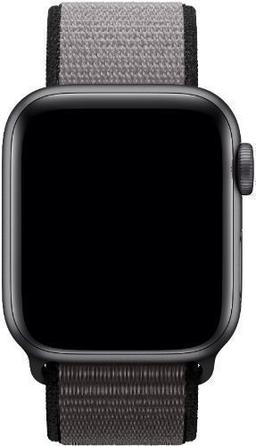 Apple Watch Series 6 (GPS) - 32GB - 44mm - Space Grey Aluminum Case with Anchor Gray Rubber Sport Loop Band