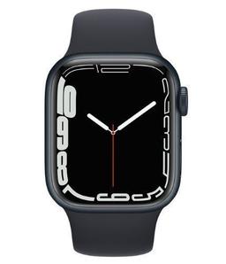 Apple Watch Series 7 (GPS) - 32GB - 41mm - Midnight Aluminum Case with Midnight Rubber Sport Band