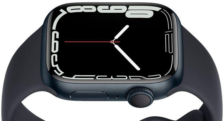 Apple Watch Series 7 (GPS) - 32GB - 41mm - Midnight Aluminum Case with Midnight Rubber Sport Band