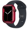 Apple Watch Series 7 (GPS) - 32GB - 45mm - Red Aluminum Case with Midnight Rubber Sport Band