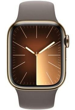 Apple Watch Series 9 Aluminum 45mm in Gold in Premium condition