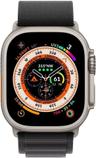 Apple Watch Ultra (Cellular + GPS) - 32GB - 49mm - Titanium Titanium Case with Black Textile Alpine Loop Band - Large Size
