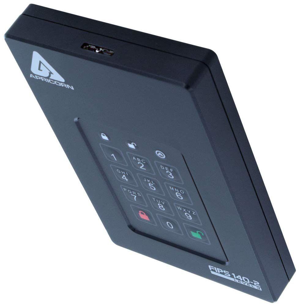 Apricorn Aegis Fortress 2TB External Hard Drive