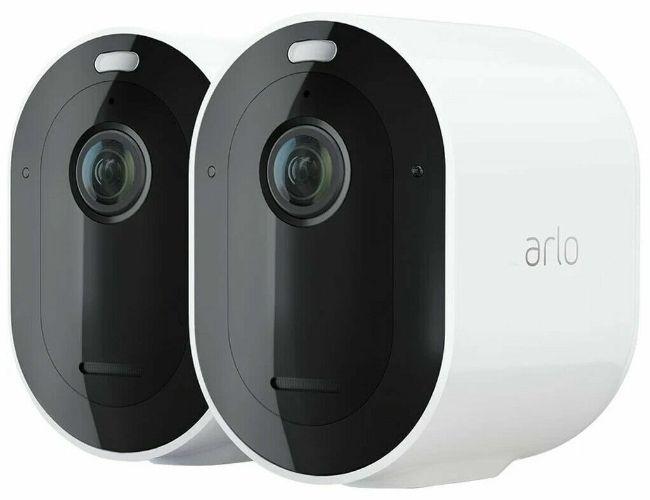 Arlo Essential Wireless Spotlight Camera 2 Pack