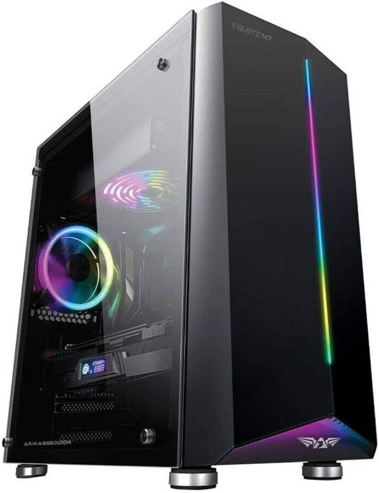 Armaggeddon Nimitz N7 RGB Mid Tower Gaming PC Case