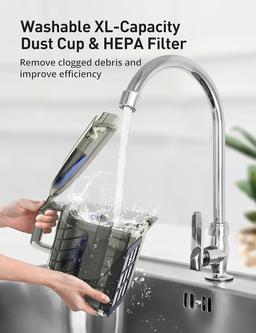 Aspiron 1200W Canister Vacuum Cleaner AS-CA006