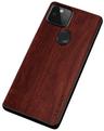 Bamboo Wood Pattern Phone Case for Google Pixel 4XL - Rosewood Brown
