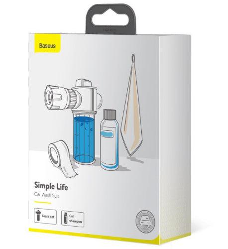 Baseus  Simple Life Car Wash Suit - White - Brand New