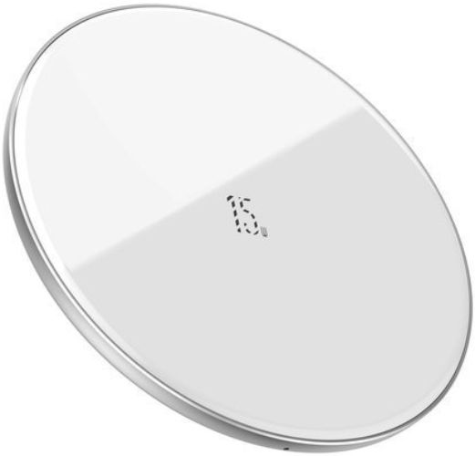 Baseus Simple Wireless Phone Charger 15W - White