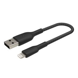 Belkin BOOST↑CHARGE™ Braided USB-A to Lightning Cable - Black (15CM)