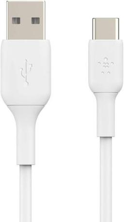 Belkin BOOST↑CHARGE™ USB-A to USB-C - White (2M)