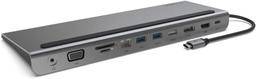 Belkin USB-C 11-in-1 Multiport Dock Connect - Silver