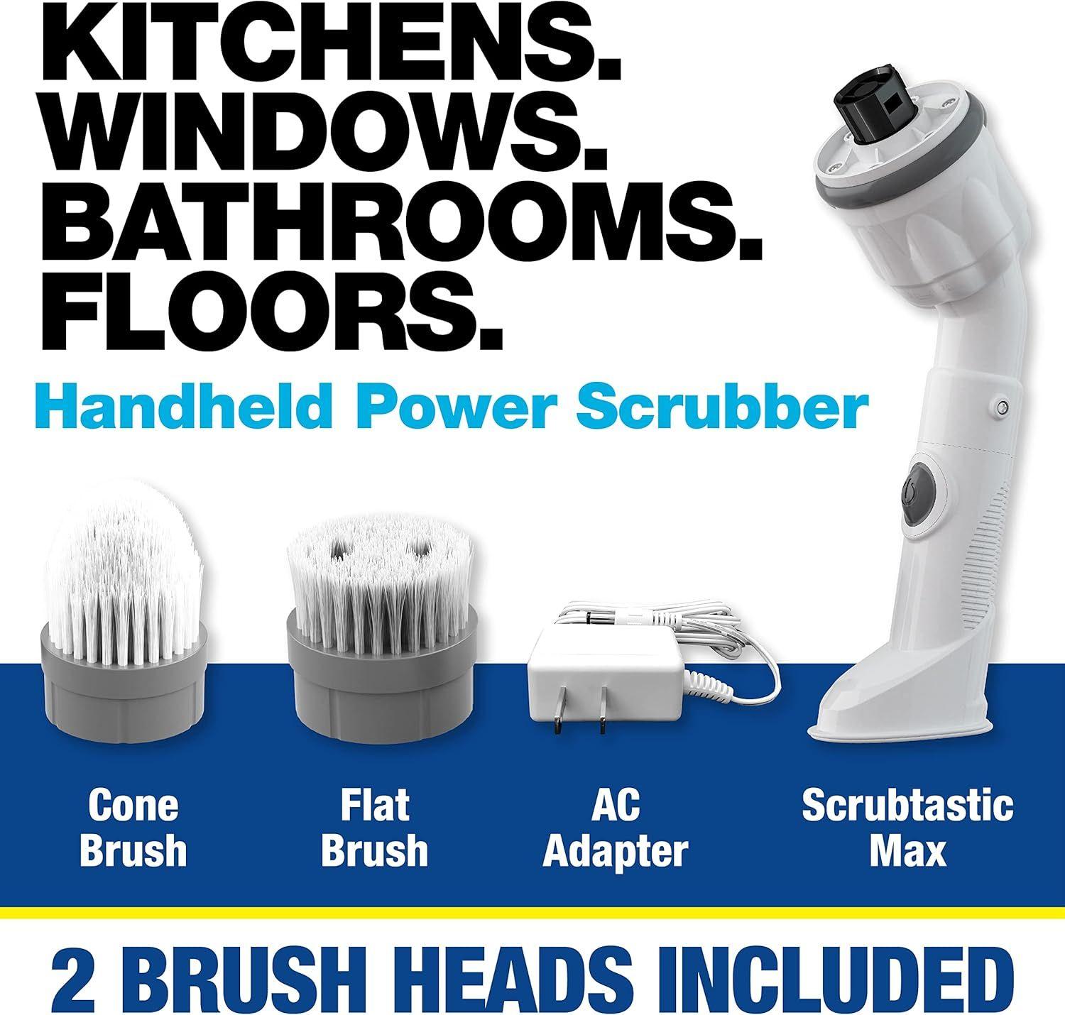 Bell + Howell Scrubtastic Max Spin Scrubber