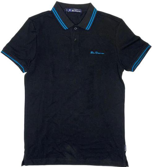 Ben Sherman  Men's Polo Shirt (Size S) - Black - Excellent