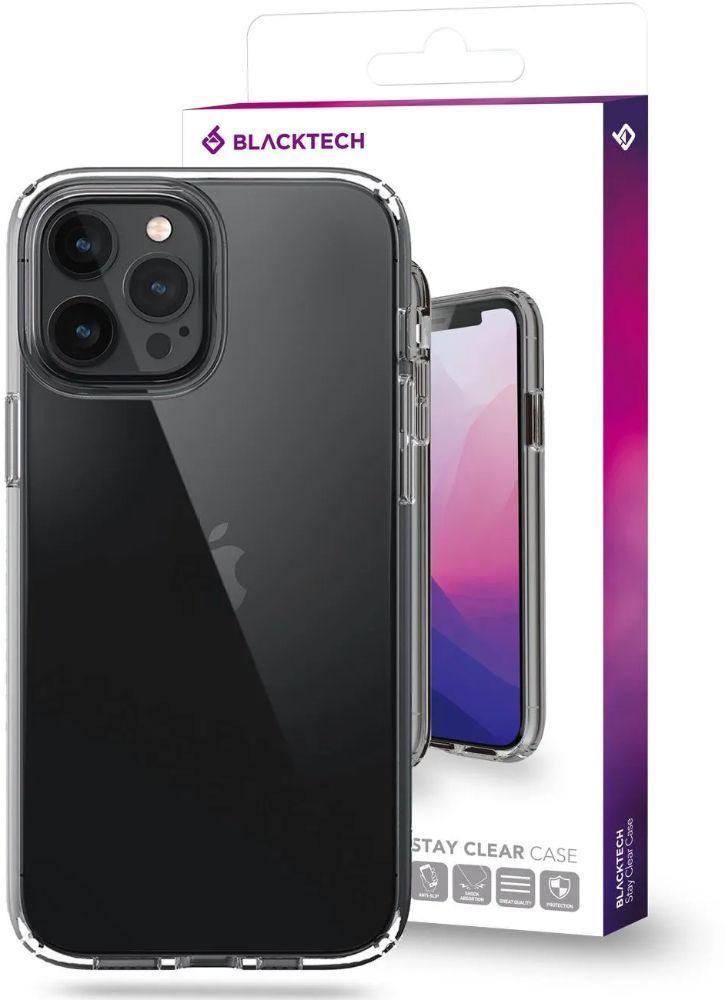Blacktech Stay Clear Phone Case for iPhone 15 Pro Max