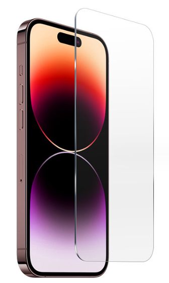 Blacktech Tempered glass for Apple iPhone 15 Pro Max - Clear