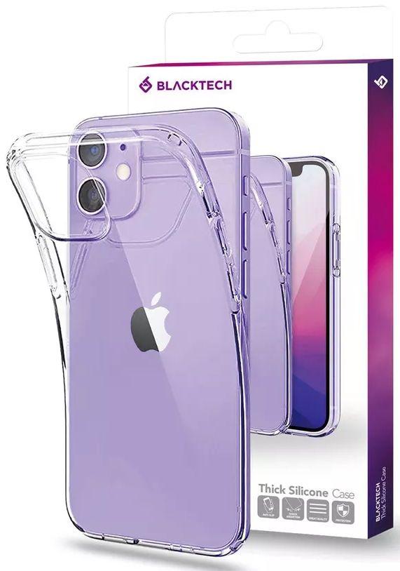 Refurbished Blacktech Thick Silicone Phone Case for iPhone 11 - Reebelo New Zealand