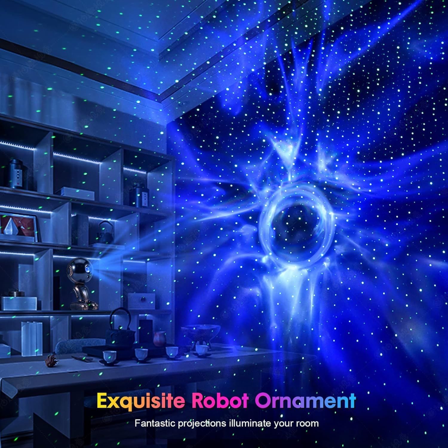 Boricalat Robot Galaxy Projector (DQ-M8)