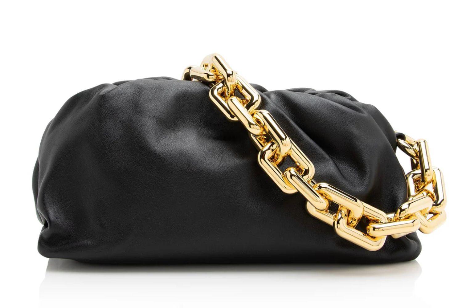 Bottega Veneta Calfskin The Chain Pouch Bag