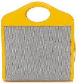 Burberry Canvas Horseferry Mini Pocket Tote